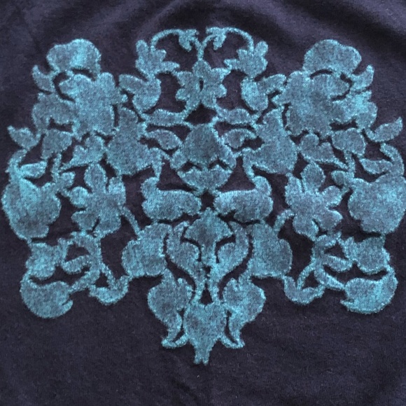 J Crew Factory baroque decal sweater - Picture 2 of 8